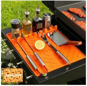 Silicone Grill Mats for Blackstone Griddle Accessories Baking Cooking Kitchen BBQ Must Haves Countertop Weber Traeger Stove Outdoor Camping Lawn Orange Father Dad Chef Men Gifts Silicone Grill Mats for Blackstone Griddle Accessories Baking Cooking Kitchen BBQ Must Haves Countertop Weber Traeger Stove Outdoor Camping Lawn Orange Father Dad Chef Men Gifts