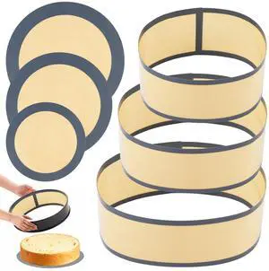 3 Set Silicone Baking Mat for Springform Pan 4/7/9 Inch, Cheesecake Pan Protector, Nonstick Baking Mat for Prevent Cake from Sticking to Bottom & Side, Easy Clean Silicone Mats for Baking 3 Set Silicone Baking Mat for Springform Pan 4/7/9 Inch, Cheesecake Pan Protector, Nonstick Baking Mat for Prevent Cake from Sticking to Bottom & Side, Easy Clean Silicone Mats for Baking