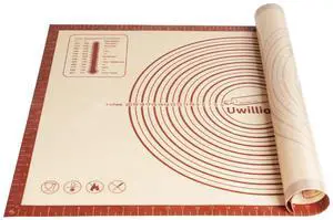 Silicone Pastry Mat 36 x 24 Inch Extra Large Baking Mat with Measurement for Counter Dough, Rolling, Fondant, Pie Crust Silicone Pastry Mat 36 x 24 Inch Extra Large Baking Mat with Measurement for Counter Dough, Rolling, Fondant, Pie Crust