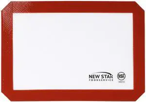 Commercial Grade Silicone Baking Mat Non-Stick Pan Liner, 8 x 12 Inch (Quarter Size) Commercial Grade Silicone Baking Mat Non-Stick Pan Liner, 8 x 12 Inch (Quarter Size)