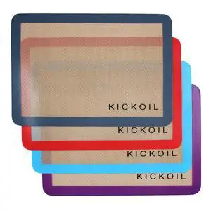 Silicone Baking Mats Set of 4, Non-Stick Reusable BPA-Free Oven Liners,100% Food-Grade Silicone Baking Sheets for Cookies, Macarons, Bread and Pastry,16.5'' x 11.6''(Half) Silicone Baking Mats Set of 4, Non-Stick Reusable BPA-Free Oven Liners,100% Food-Grade Silicone Baking Sheets for Cookies, Macarons, Bread and Pastry,16.5'' x 11.6''(Half)