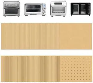 9 x11 inch Parchment Paper Liners Disposable 170 Pcs, Perforated&Unperforated Sheets Combo, 85-Pcs Each, Accessories for Cuisinart, Emeril, Ninja, Breville, Instant Pot, Gowise 9 x11 inch Parchment Paper Liners Disposable 170 Pcs, Perforated&Unperforated Sheets Combo, 85-Pcs Each, Accessories for Cuisinart, Emeril, Ninja, Breville, Instant Pot, Gowise
