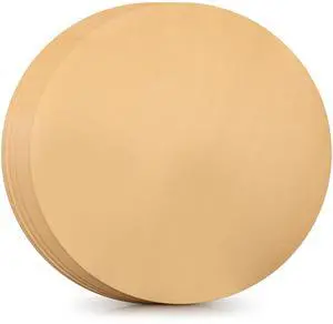 150 Pcs 14 Inch Round Parchment Paper Natural Unbleached Parchment Paper Sheets Non-Stick Precut, Ideal for Baking, Cooking, Grilling, Air Fryer and Steaming Brown 150 Pcs 14 Inch Round Parchment Paper Natural Unbleached Parchment Paper Sheets Non-Stick Precut, Ideal for Baking, Cooking, Grilling, Air Fryer and Steaming Brown