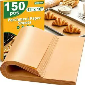 150 Pcs Parchment Paper Sheets for Baking,12x16 Inch Baking Paper 150 Pcs Parchment Paper Sheets for Baking,12x16 Inch Baking Paper