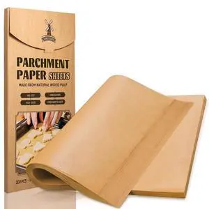 200 PCS Parchment Paper Baking Sheets 9x13 IN, Precut Non-Stick Parchment Paper for Baking, Cooking, Grilling, Frying and Steaming - Unbleached, Fit for Quarter Sheet Pans 200 PCS Parchment Paper Baking Sheets 9x13 IN, Precut Non-Stick Parchment Paper for Baking, Cooking, Grilling, Frying and Steaming - Unbleached, Fit for Quarter Sheet Pans