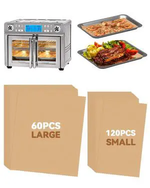 180PCS Air Fryer Parchment Paper Liners Compatible with Emeril Lagasse 25QT 180PCS Air Fryer Parchment Paper Liners Compatible with Emeril Lagasse 25QT