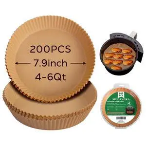 Air Fryer Liners Parchment Paper Sheets for Ninja Air Fryer AF101 Air Fryer Liners Parchment Paper Sheets for Ninja Air Fryer AF101