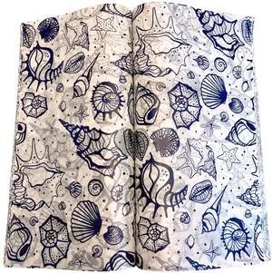 Sea Shell Patterned Wax Paper Sheets, Food Picnic Paper, Greaseproof Paper,Waterproof Dry Hamburger Paper Liners Wrapping Tissue for Plastic Food Basket Sea Shell Patterned Wax Paper Sheets, Food Picnic Paper, Greaseproof Paper,Waterproof Dry Hamburger Paper Liners Wrapping Tissue for Plastic Food Basket