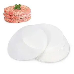 500pcs Wax Paper 4.3 inch Non-Stick Hamburger Patty Paper Food Grade Parchment Paper Sheets for BBQ Burger Press Baking, Grill Waxed Stencil Sheet 500pcs Wax Paper 4.3 inch Non-Stick Hamburger Patty Paper Food Grade Parchment Paper Sheets for BBQ Burger Press Baking, Grill Waxed Stencil Sheet