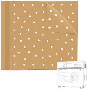 Air Fryer Oven Liners, 11x12 Inches, Nonstick Unbleached Rectangular Airfryer Parchment Paper for Ninja Foodi Air Fryer Toaster Ovens, XL Airfryer, Dehydrator and More (Set of 100) Air Fryer Oven Liners, 11x12 Inches, Nonstick Unbleached Rectangular Airfryer Parchment Paper for Ninja Foodi Air Fryer Toaster Ovens, XL Airfryer, Dehydrator and More (Set of 100)