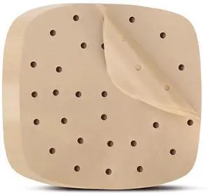 Air Fryer Parchment Paper Liners: 200PCS 8.5 inch Square Perforated parchment paper for Air Fryer, Premium Bamboo Steamer Liner for Air Fryers Baking Cooking Oven Air Fryer Parchment Paper Liners: 200PCS 8.5 inch Square Perforated parchment paper for Air Fryer, Premium Bamboo Steamer Liner for Air Fryers Baking Cooking Oven