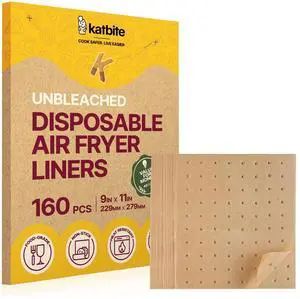 Air Fryer Parchment Paper Liners 160pcs Airfryer Liners Disposable 9x11 Inch Perforated Parchment Paper Sheets Basket Liner Accessories For Toaster oven,Air Fryer, Fit Cuisinart, Ninja Foodi Air Fryer Parchment Paper Liners 160pcs Airfryer Liners Disposable 9x11 Inch Perforated Parchment Paper Sheets Basket Liner Accessories For Toaster oven,Air Fryer, Fit Cuisinart, Ninja Foodi