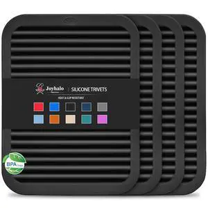 4 Pack Square Silicone Trivets 4 Pack Square Silicone Trivets