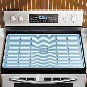 Stove Top Cover for Electric Stove Glass Ceramic Flat Cooktop - XL Thicken 30 * 21 In Heat-Resistant Oven Induction Protector Extra Large Dish Drying Mat Bar Pad for Kitchen Countertop Range Covers Stove Top Cover for Electric Stove Glass Ceramic Flat Cooktop - XL Thicken 30 * 21 In Heat-Resistant Oven Induction Protector Extra Large Dish Drying Mat Bar Pad for Kitchen Countertop Range Covers