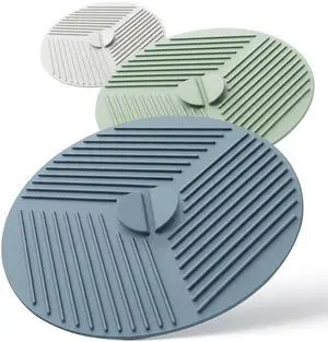 Microwave Splatter Cover, Silicone Lids for Bowls for Kitchen, 3Pcs 6/8/10" Microwave Splatter Cover, Silicone Lids for Bowls for Kitchen, 3Pcs 6/8/10"
