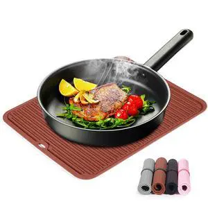 Silicone Trivet Mat Extra Large Heat Resistant Non-Slip Pot Holder Multi Purpose Kitchen Hot Pad for Hot Dish Mat Utensil Drying Rack 14.2"×11 " Silicone Trivet Mat Extra Large Heat Resistant Non-Slip Pot Holder Multi Purpose Kitchen Hot Pad for Hot Dish Mat Utensil Drying Rack 14.2"×11 "