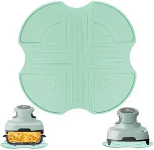 Silicone Heat Resistant Trivet Pad for Ninja Crispi Air Fryer, Non-Slip Protective Mat for Countertops Easy-to-Clean Accessories Compatible for Ninja Air FN101GY/FN101SG/FN101ST (Mint Green) Silicone Heat Resistant Trivet Pad for Ninja Crispi Air Fryer, Non-Slip Protective Mat for Countertops Easy-to-Clean Accessories Compatible for Ninja Air FN101GY/FN101SG/FN101ST (Mint Green)