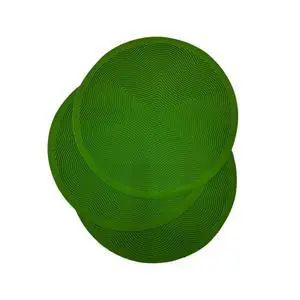 Silicone Hot Pot Holder Mats (3-Pack) - Heat Resistant Countertop Protector with Non-Slip Geometric Pattern, Easy Clean Kitchen Trivet for Dining Table, Stove Top, Counter Safe 10in Green Silicone Hot Pot Holder Mats (3-Pack) - Heat Resistant Countertop Protector with Non-Slip Geometric Pattern, Easy Clean Kitchen Trivet for Dining Table, Stove Top, Counter Safe 10in Green