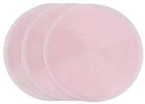 Hot Pot Holder Mats 10in (3-PCS) - Heat Resistant Countertop Protector with Non-Slip Geometric Pattern, Easy Clean Kitchen Trivet for Dining Table, Stove Top, Counter Safe Medium Pink Hot Pot Holder Mats 10in (3-PCS) - Heat Resistant Countertop Protector with Non-Slip Geometric Pattern, Easy Clean Kitchen Trivet for Dining Table, Stove Top, Counter Safe Medium Pink