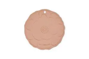 Silicone Petal Trivet, 8 inch, Peche Silicone Petal Trivet, 8 inch, Peche