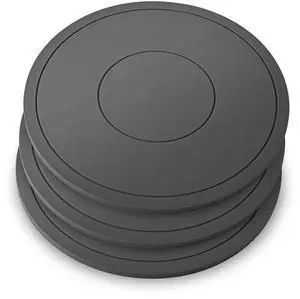 Silicone Trivet Mats 3 Pack Heat Resistant Pot Holders, Multipurpose Non-Slip Hot Pads for Kitchen Potholders, Hot Dishers, Jar Opener, Spoon Holder (Gray) Silicone Trivet Mats 3 Pack Heat Resistant Pot Holders, Multipurpose Non-Slip Hot Pads for Kitchen Potholders, Hot Dishers, Jar Opener, Spoon Holder (Gray)