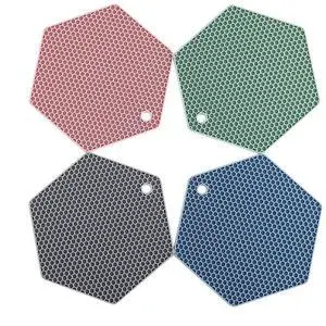 4 Packed Colorful Silicone Trivet Mats - DIY Different Size Dish Drying Mat, Hot Pot Holder for Pots & Pans, Non-Slip & Heat Resistant Kitchen Hot Pads for Countertops & Table, Assorted 4 Colors 4 Packed Colorful Silicone Trivet Mats - DIY Different Size Dish Drying Mat, Hot Pot Holder for Pots & Pans, Non-Slip & Heat Resistant Kitchen Hot Pads for Countertops & Table, Assorted 4 Colors
