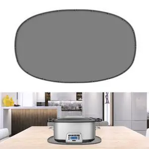 Heat Resistant Mat for 6-8 Quart Slow Cooker, Silicone Trivet Heat Resistant Mat for 6-8 Quart Slow Cooker, Silicone Trivet