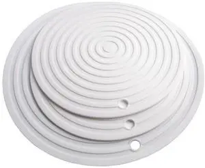 Silicone Trivets Mats for Pots and Pans, Heat Resistant Pot Holders, Flexible Hot Pads for Kitchen Table, Non Slip Mats, Dia11.81 and 9.45 Inches Big Round Microwave Mats Pack 3 White Silicone Trivets Mats for Pots and Pans, Heat Resistant Pot Holders, Flexible Hot Pads for Kitchen Table, Non Slip Mats, Dia11.81 and 9.45 Inches Big Round Microwave Mats Pack 3 White