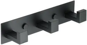 Coat Hooks Wall Mount Hat and Coat Rack with 3 Hooks Wall Mount Key Hooks for Robes,Bags,Keys,and Towels,SUS304 Stainless Steel Wall Hooks for Hanging,Self Adhesive or Drilling,Matte Black Coat Hooks Wall Mount Hat and Coat Rack with 3 Hooks Wall Mount Key Hooks for Robes,Bags,Keys,and Towels,SUS304 Stainless Steel Wall Hooks for Hanging,Self Adhesive or Drilling,Matte Black