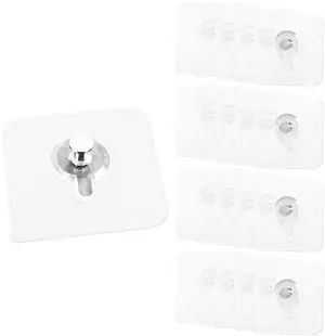 20 Pcs Adhesive Picture Hooks, Wall Hangers Without Nails, Adhesive Wall Hooks, to use Inside Kitchen, Bathroom, Home and Office 20 Pcs Adhesive Picture Hooks, Wall Hangers Without Nails, Adhesive Wall Hooks, to use Inside Kitchen, Bathroom, Home and Office