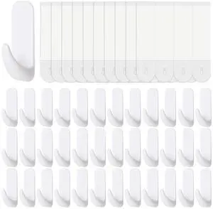 Wall Hooks for Hanging Heavy Duty 35pcs, Towel Hanger for Bathroom with 40 no Damage Adhesive Strips Medium, Dorm Essentials forwreath,hat,Coat Wall Hooks for Hanging Heavy Duty 35pcs, Towel Hanger for Bathroom with 40 no Damage Adhesive Strips Medium, Dorm Essentials forwreath,hat,Coat