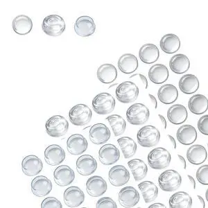 214PCS Clear Cabinet Door Bumpers Self Adhesive Silicone Noise Dampening 214PCS Clear Cabinet Door Bumpers Self Adhesive Silicone Noise Dampening