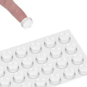 24 Pack Glass Table Top Anti Slip Pads 20mm*5mm Clear Glass TableTop Bumpers Self Adhesive Round Adhesive Rubber Feet Bumpers Rubber Grippers for Drawer Cabinet 24 Pack Glass Table Top Anti Slip Pads 20mm*5mm Clear Glass TableTop Bumpers Self Adhesive Round Adhesive Rubber Feet Bumpers Rubber Grippers for Drawer Cabinet