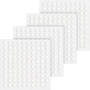 400 Pcs Cabinet Door Bumper, 1/4" Self-Adhesive Clear Rubber Bumpers Non-Slip Cabinet Door Stoppers, Furniture Buffer Hemispherical Silicone Pads for Door Furniture(6 × 2mm) 400 Pcs Cabinet Door Bumper, 1/4" Self-Adhesive Clear Rubber Bumpers Non-Slip Cabinet Door Stoppers, Furniture Buffer Hemispherical Silicone Pads for Door Furniture(6 × 2mm)