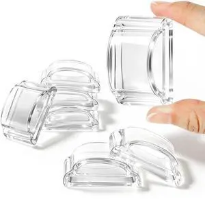 6PCS Door Stoppers for Walls, Door Bumpers Clear, Door Knob Wall Protector, 4D Double-Layer Airbag Cushioning, Door Handle Stoppers for Wall Protection & Noise Reduction 6PCS Door Stoppers for Walls, Door Bumpers Clear, Door Knob Wall Protector, 4D Double-Layer Airbag Cushioning, Door Handle Stoppers for Wall Protection & Noise Reduction
