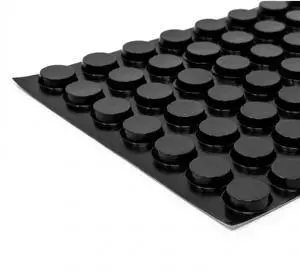 s Self Adhesive Bumper Feet 0.780" x 0.200" (19.8mm x 5.1mm) Black Cylindrical Polyurethane Pads for Industrial Surface Protection, 21 Pack, BS41 s Self Adhesive Bumper Feet 0.780" x 0.200" (19.8mm x 5.1mm) Black Cylindrical Polyurethane Pads for Industrial Surface Protection, 21 Pack, BS41