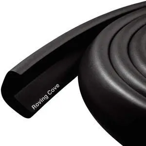 HeftyFit Edge Protector for Baby Proofing (6ft Large Edge Only), Heavy-Duty Soft Rubber Foam Furniture Edge Bumper Guards, Desk Edge Cushion, Wall Corner Covers, 3M Adhesive, Onyx Black HeftyFit Edge Protector for Baby Proofing (6ft Large Edge Only), Heavy-Duty Soft Rubber Foam Furniture Edge Bumper Guards, Desk Edge Cushion, Wall Corner Covers, 3M Adhesive, Onyx Black