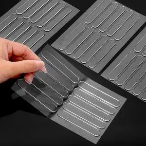 40 PCS Rubber Bumpers Stripes Self Adhesive Rubber Bumper Clear Furniture Bumpers Sound Dampening Buffer Pads for Door, Wall, Drawer, Toilet Lid, Glass Table Top(6.3×1×0.2cm) 40 PCS Rubber Bumpers Stripes Self Adhesive Rubber Bumper Clear Furniture Bumpers Sound Dampening Buffer Pads for Door, Wall, Drawer, Toilet Lid, Glass Table Top(6.3×1×0.2cm)