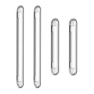 Clear Furniture Bumpers, Self Adhesive Rubber Bumpers, Door Stoppers Wall Protector, Silicone Strip for Sliding Door Cabinet Drawers (2long2short) Clear Furniture Bumpers, Self Adhesive Rubber Bumpers, Door Stoppers Wall Protector, Silicone Strip for Sliding Door Cabinet Drawers (2long2short)