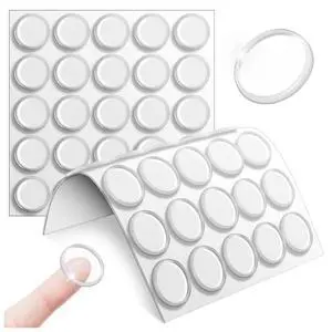 50Pcs Cabinet Door Bumper, Cabinet Bumpers Clear Self Adhesive, Glass Top BumpersRubber Bumpers Rubber Feet for Sound Dampening Buffer Pads (Round 0.78'') 50Pcs Cabinet Door Bumper, Cabinet Bumpers Clear Self Adhesive, Glass Top BumpersRubber Bumpers Rubber Feet for Sound Dampening Buffer Pads (Round 0.78'')