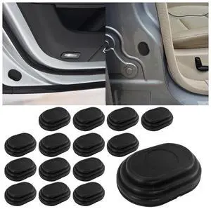 16PCS Car Door Shock Absorber, Silicone Anti-Collision Side Door Protection Sticker, Self Adhesive Car Slam Stopper Bumper Protector, Auto Soundproof Crash Pad for SUV Truck 16PCS Car Door Shock Absorber, Silicone Anti-Collision Side Door Protection Sticker, Self Adhesive Car Slam Stopper Bumper Protector, Auto Soundproof Crash Pad for SUV Truck