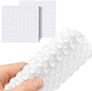 200 Pieces Cabinet Door Bumpers, 0.4inch Round Silicone Clear Self Adhesive Bumper Stopper for Cabinets Doors and Drawers, Rubber Dots, Pads for Furniture 200 Pieces Cabinet Door Bumpers, 0.4inch Round Silicone Clear Self Adhesive Bumper Stopper for Cabinets Doors and Drawers, Rubber Dots, Pads for Furniture