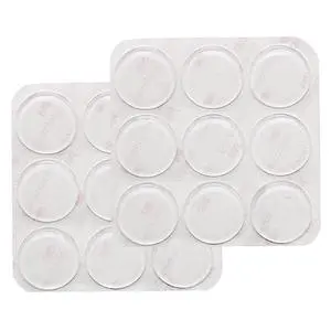18pcs Glass Top Bumpers, Silicone Adhesive Furniture Bumpers for Glass Table Door Cabinet Drawers 18pcs Glass Top Bumpers, Silicone Adhesive Furniture Bumpers for Glass Table Door Cabinet Drawers