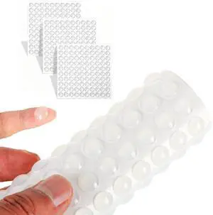 300Pcs Cabinet Door Bumpers 10x3mm Rubber Feet, Self Adhesive Clear Cabinet Bumper Pads for Drawers, Cupboards, Furniture, Picture Frames 300Pcs Cabinet Door Bumpers 10x3mm Rubber Feet, Self Adhesive Clear Cabinet Bumper Pads for Drawers, Cupboards, Furniture, Picture Frames