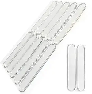 50 PCS Door Silencer Long Strip - Self-Adhesive High Transparent Rubber Cabinet Door Bumper for Slamming Pads, Anti-Collision Quiet Closure for Home, Office & Cabinets 50 PCS Door Silencer Long Strip - Self-Adhesive High Transparent Rubber Cabinet Door Bumper for Slamming Pads, Anti-Collision Quiet Closure for Home, Office & Cabinets