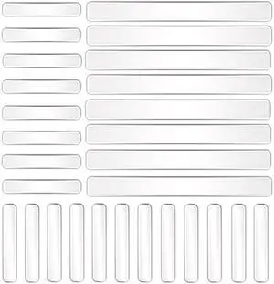 Cabinet Door Bumpers, 60 Pcs Cabinet Bumper Clear Self Adhesive Cabinet Door Bumpers, 60 Pcs Cabinet Bumper Clear Self Adhesive