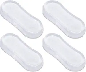4Pcs Toilet Seat Bumper Set, Silicone Strong Adhesive Toilet Seats Lid Bumpers, Toilet Seat Buffers, Toilet Lid Rubber Pads for, Home, for Toilet Lid Rubber Pads for, Home, Hotel and Hospital Toilets 4Pcs Toilet Seat Bumper Set, Silicone Strong Adhesive Toilet Seats Lid Bumpers, Toilet Seat Buffers, Toilet Lid Rubber Pads for, Home, for Toilet Lid Rubber Pads for, Home, Hotel and Hospital Toilets