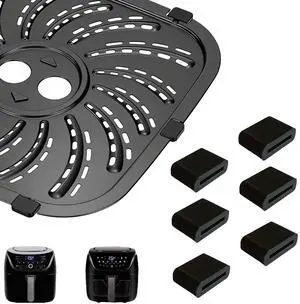 Pieces Replacement Rubber Bumpers for PowerXL Vortex Pro 6QT 8QT PowerXL 4QT Digital Air Fryer Tray Rubber Feet Air Fryer Silicone Bumper Replacement Rubber Tabs Air Fryer Replacement Parts Pieces Replacement Rubber Bumpers for PowerXL Vortex Pro 6QT 8QT PowerXL 4QT Digital Air Fryer Tray Rubber Feet Air Fryer Silicone Bumper Replacement Rubber Tabs Air Fryer Replacement Parts