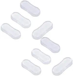 8 Pcs Transparent Toilet Seat Bumper Set, Silicone Strong Adhesive Toilet Seats Lid Bumpers, Toilet Seat Buffers Toilet Lid Rubber Pads for, Home, Hotel and Hospital Toilets, Adhesive Lid Buffers 8 Pcs Transparent Toilet Seat Bumper Set, Silicone Strong Adhesive Toilet Seats Lid Bumpers, Toilet Seat Buffers Toilet Lid Rubber Pads for, Home, Hotel and Hospital Toilets, Adhesive Lid Buffers
