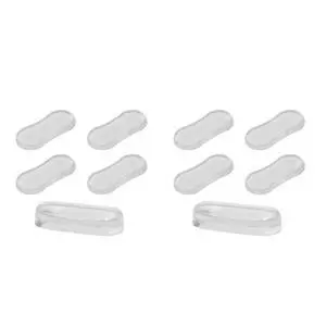 10 Pcs Transparent Toilet Lid Bumpers Adhesive Toilet Pads for Seat Cover Silent Buffer Pads Clear Silicone Gaskets for Home Bathroom Replacement 10 Pcs Transparent Toilet Lid Bumpers Adhesive Toilet Pads for Seat Cover Silent Buffer Pads Clear Silicone Gaskets for Home Bathroom Replacement
